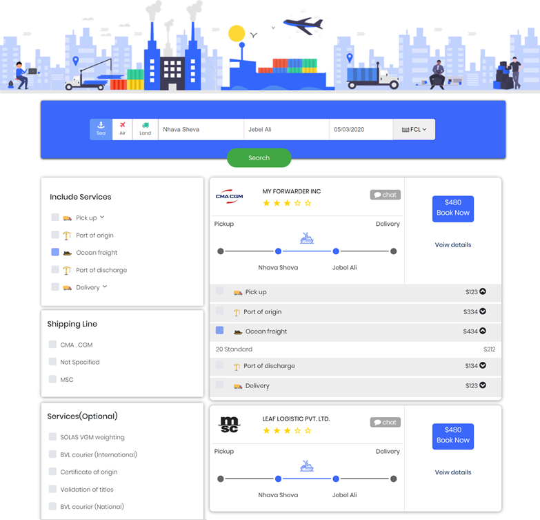 iFreightBox Cargo Booking Platform