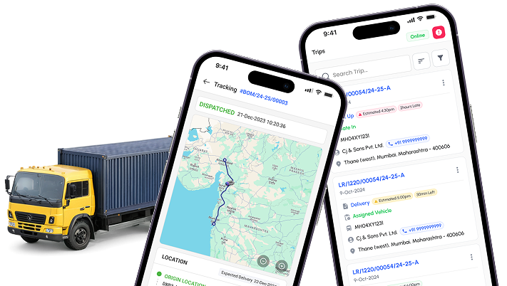 truck and app preview